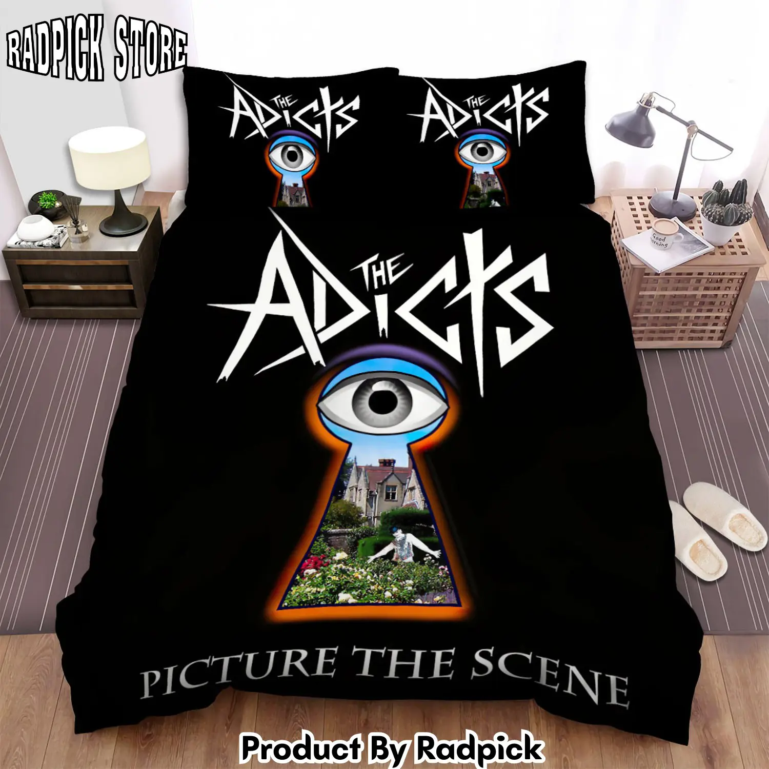 Radpick the adicts band picture the scene bed sheets spread comforter duvet cover bedding sets rp3271444